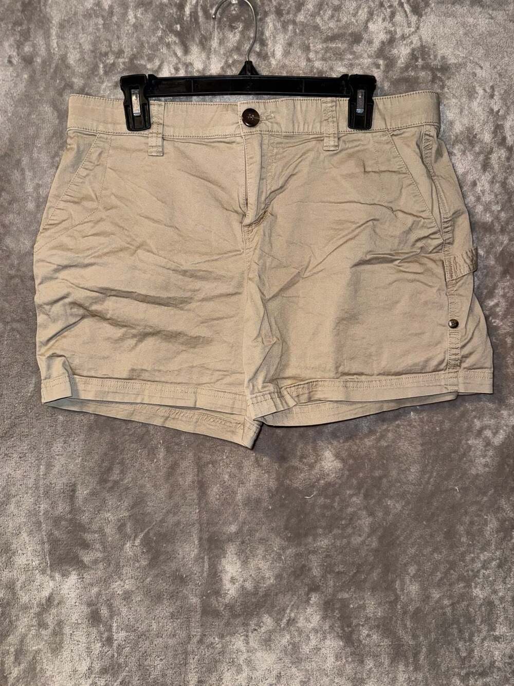 Boston Traders Women's Khaki Utility Shorts Size 12